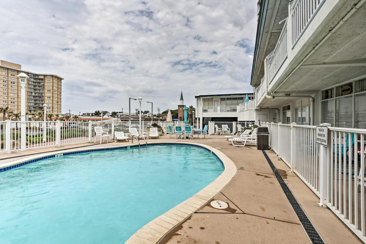 Virginia Beach Studio With Balcony And Pool View! Apartment Ngoại thất bức ảnh